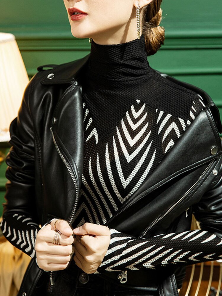 TOP DE CUELLO ALTO LARA