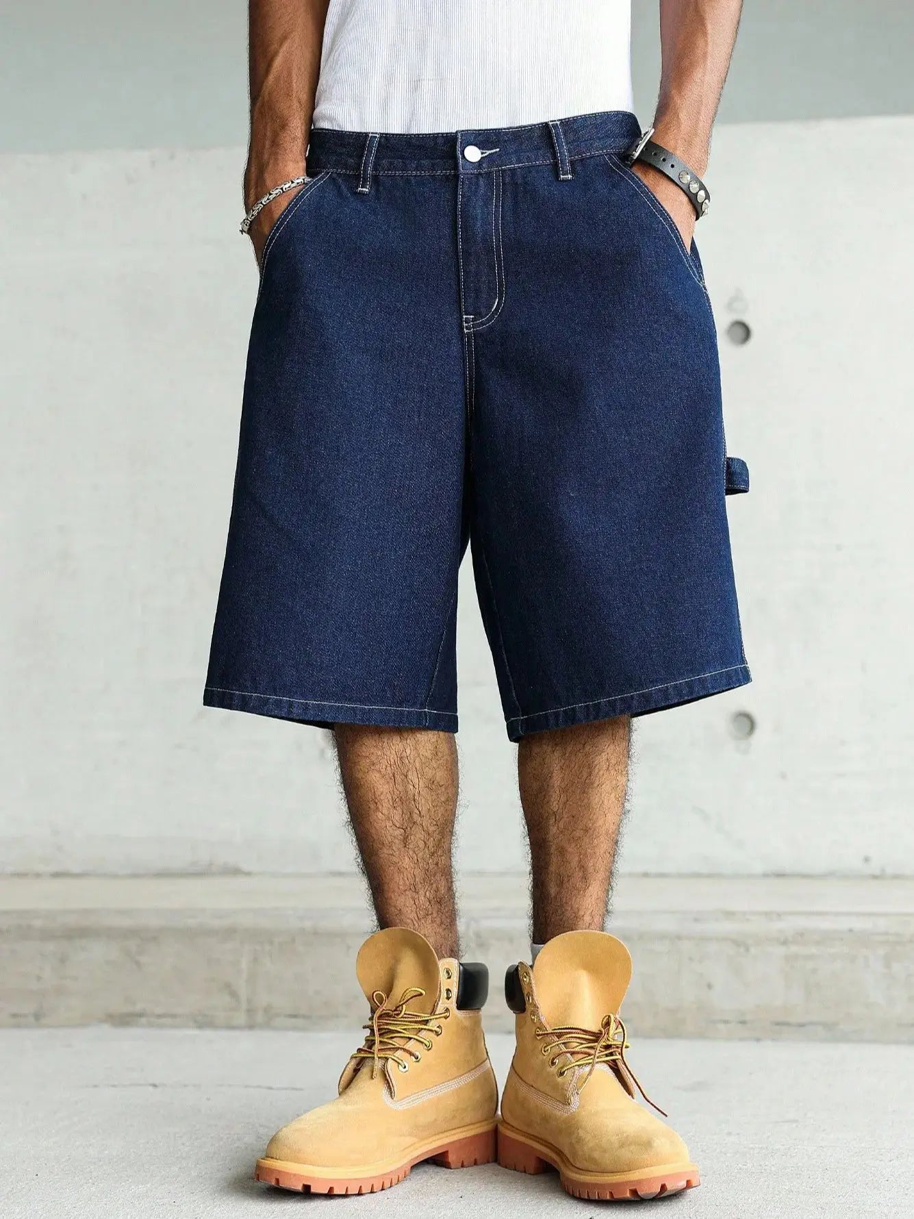 PANTALONES CORTOS VAQUEROS RELAXED HUDSON