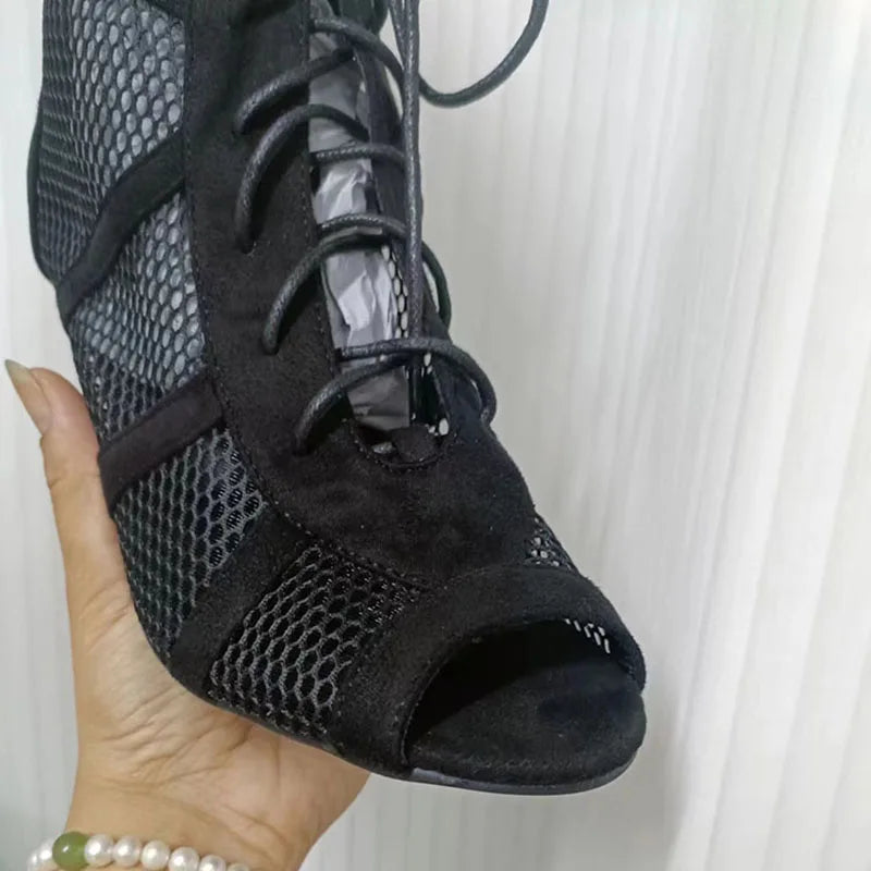 Valentina Lace-Up Heels