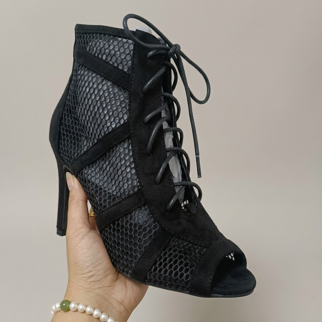 Tacones con cordones valentina