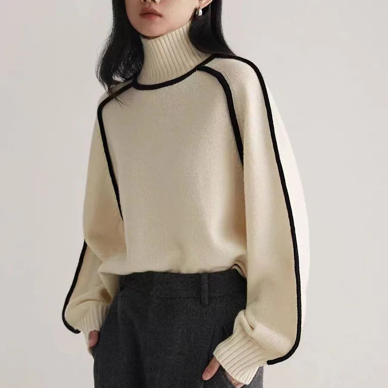 PULLOVER DE CUELLO ALTO LARA