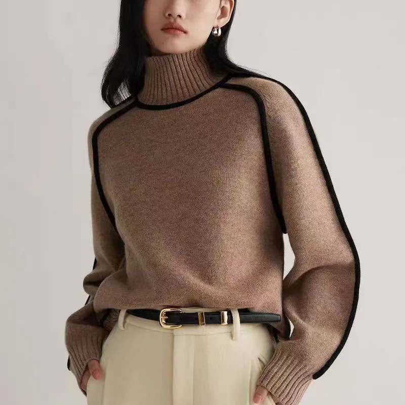 PULLOVER DE CUELLO ALTO LARA