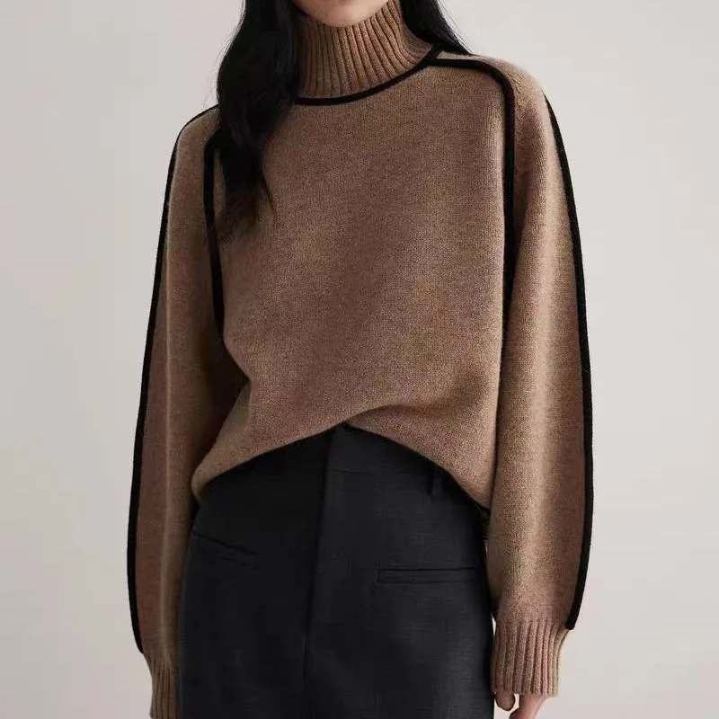 PULLOVER DE CUELLO ALTO LARA