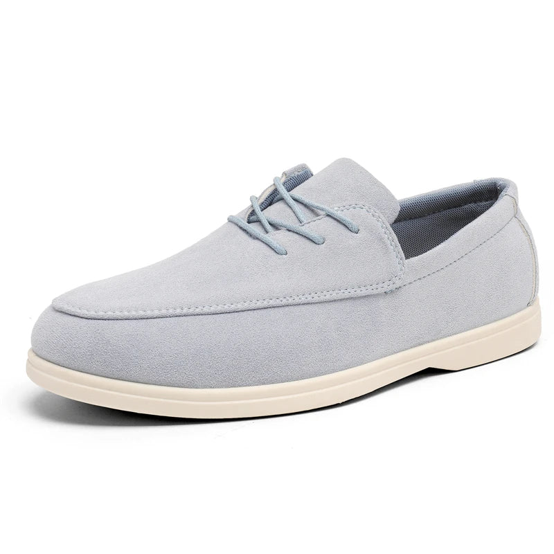 MOCASÍN DE ANTE CON CORDONES CLAUDIO
