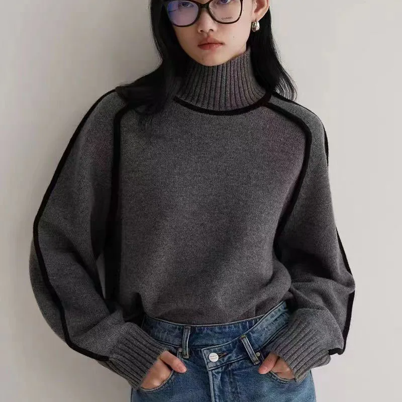 PULLOVER DE CUELLO ALTO LARA
