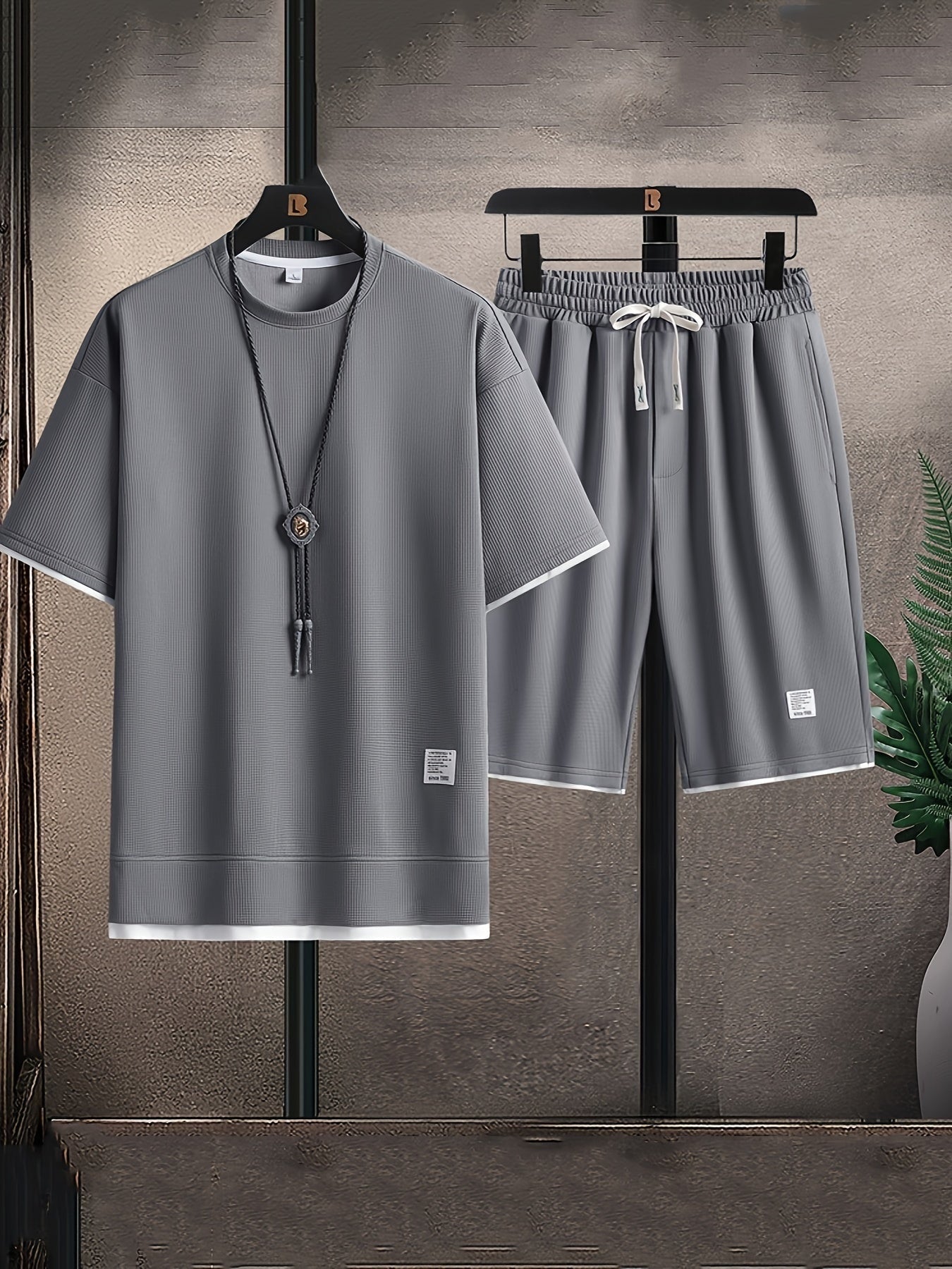 CONJUNTO LOUNGEWEAR WAFFLE ENZO
