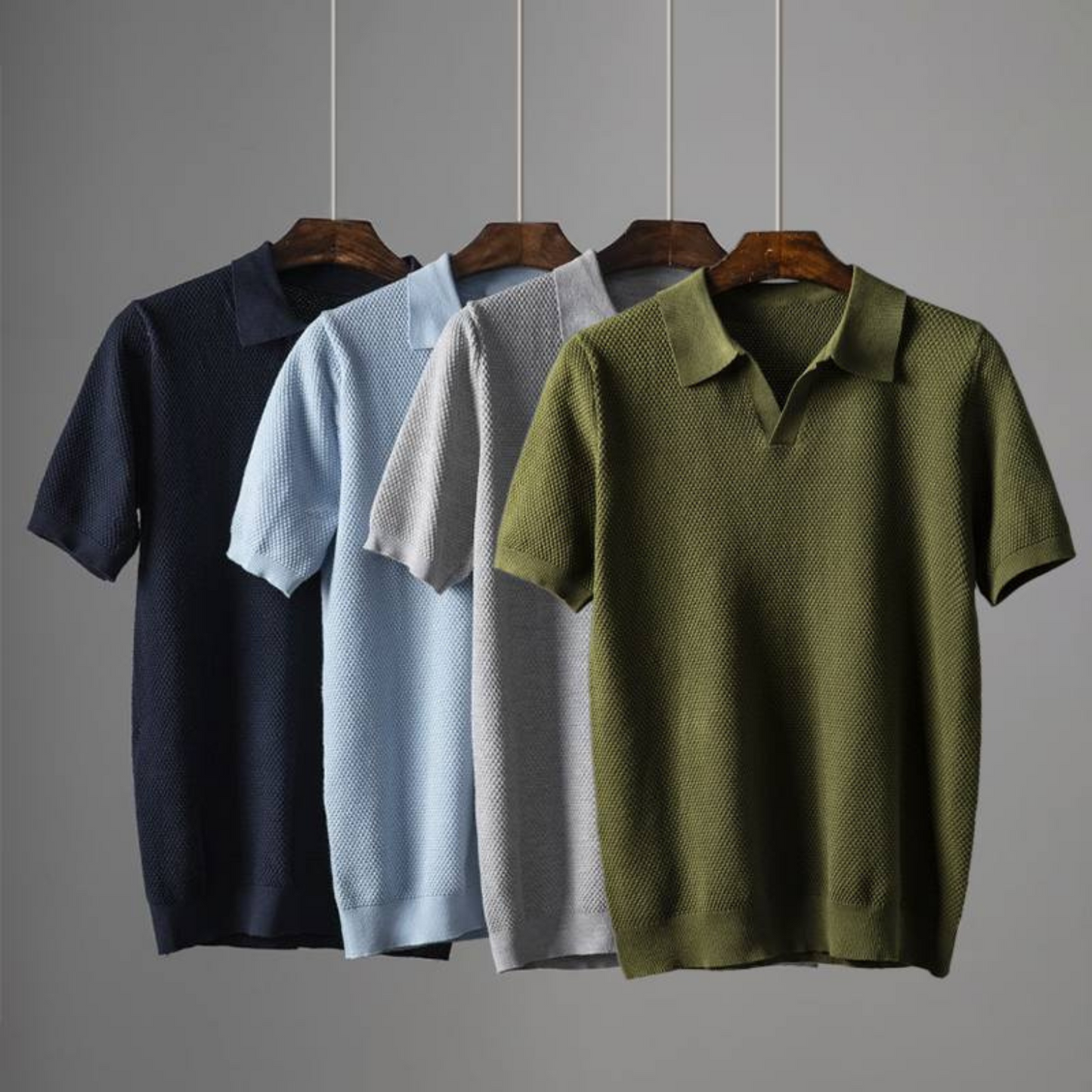 POLO TEJIDO WAFFLE WESLEY