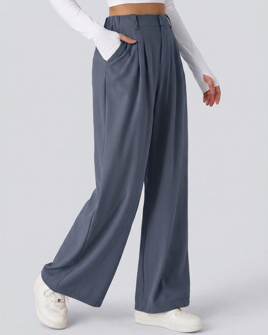 PANTALONES CINTURA ALTA ELÁSTICOS