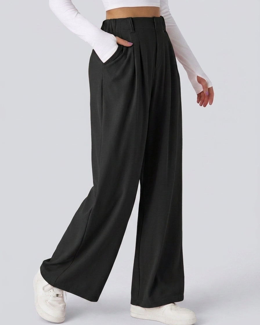 PANTALONES CINTURA ALTA ELÁSTICOS