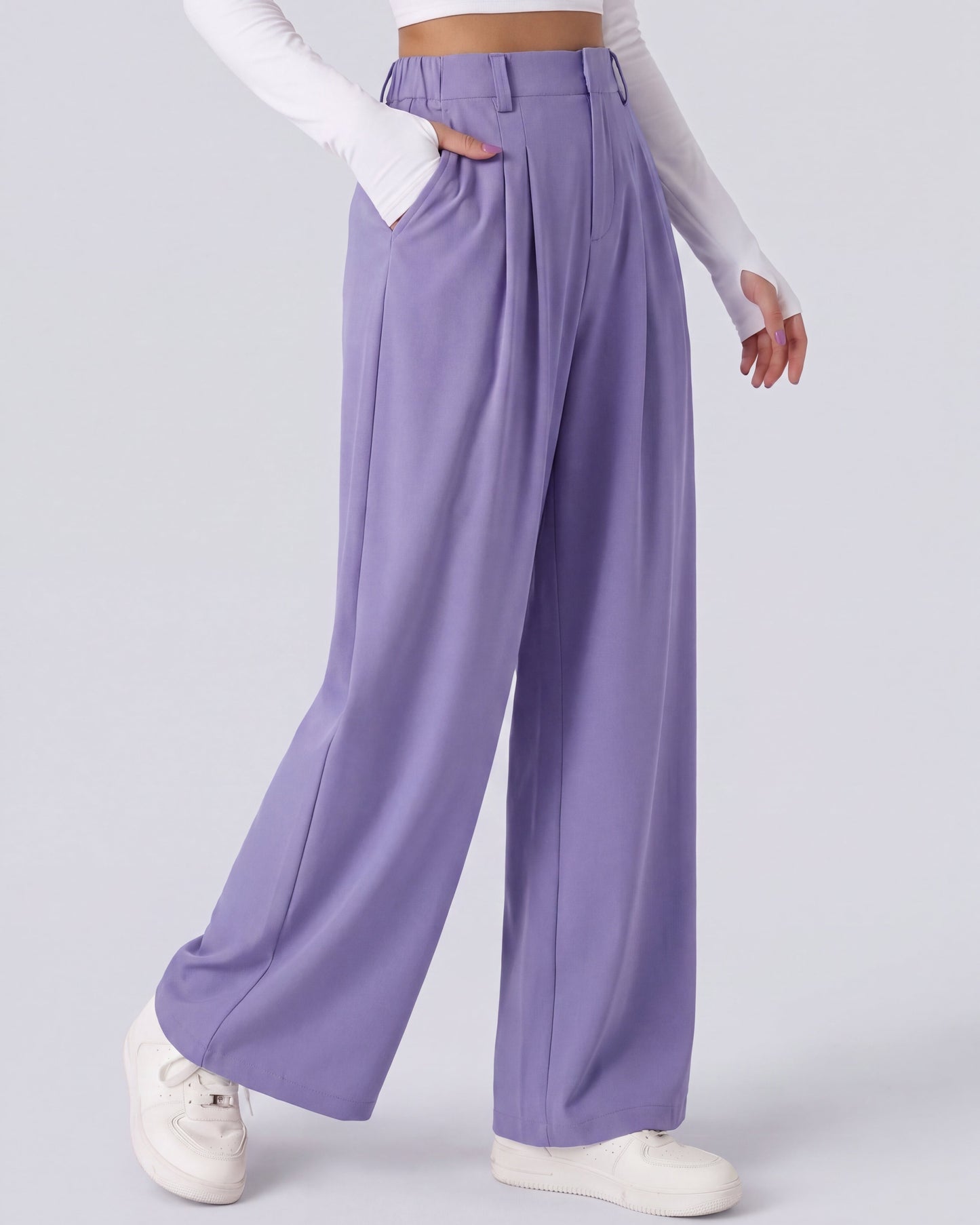 PANTALONES CINTURA ALTA ELÁSTICOS