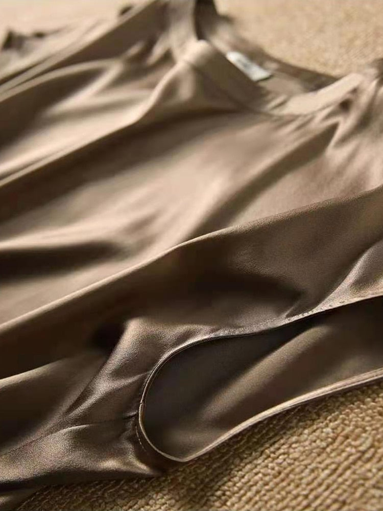 TOP ELEGANTE DE SEDA