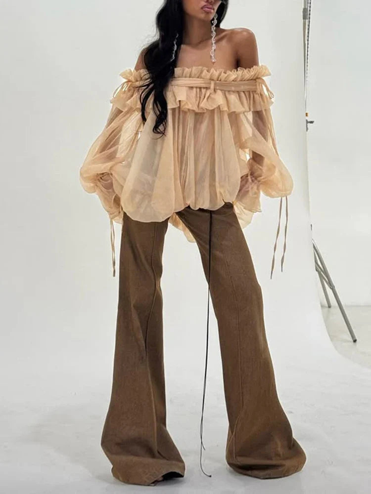 BLUSA HOLGADA PATCHWORK