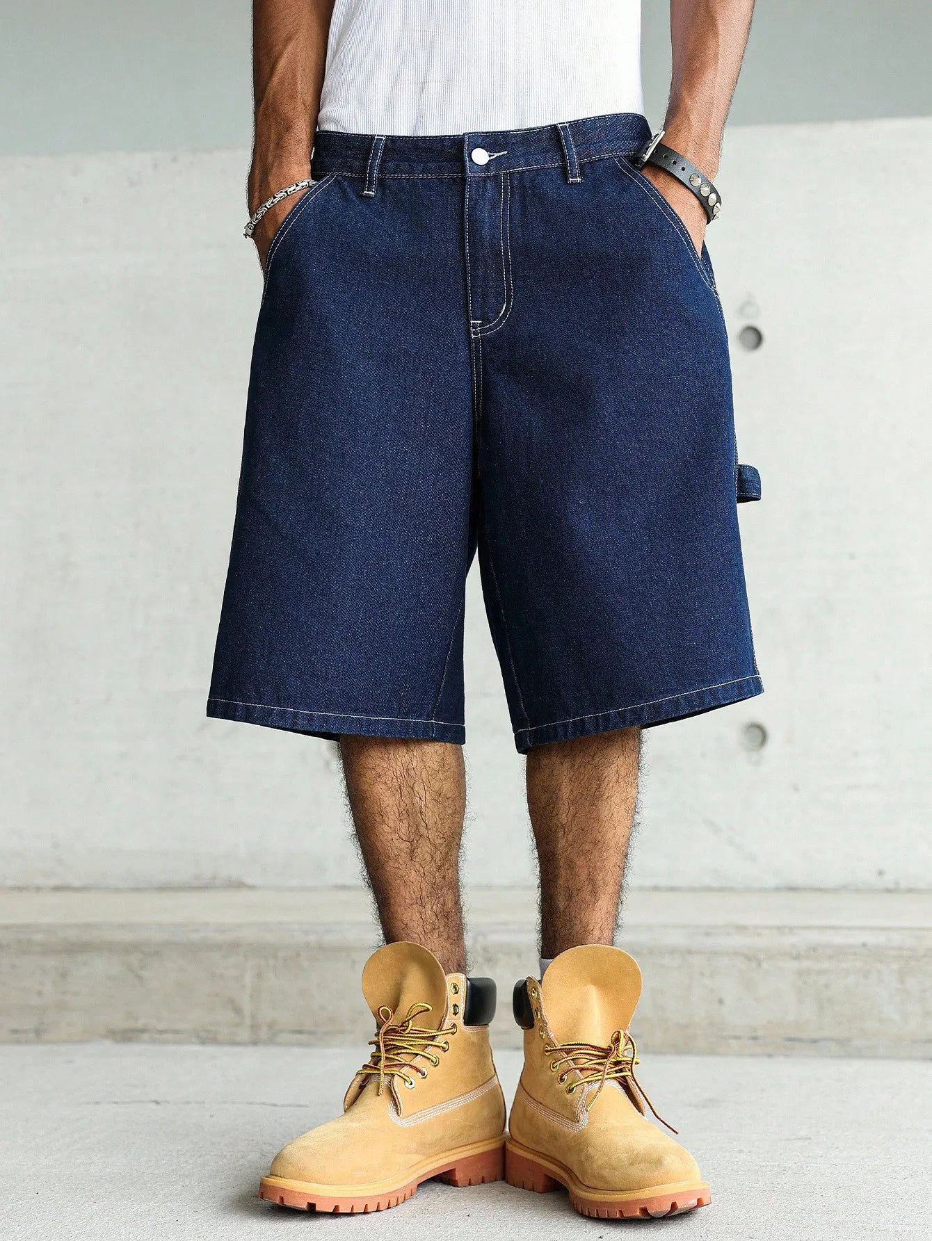 PANTALONES CORTOS VAQUEROS RELAXED HUDSON