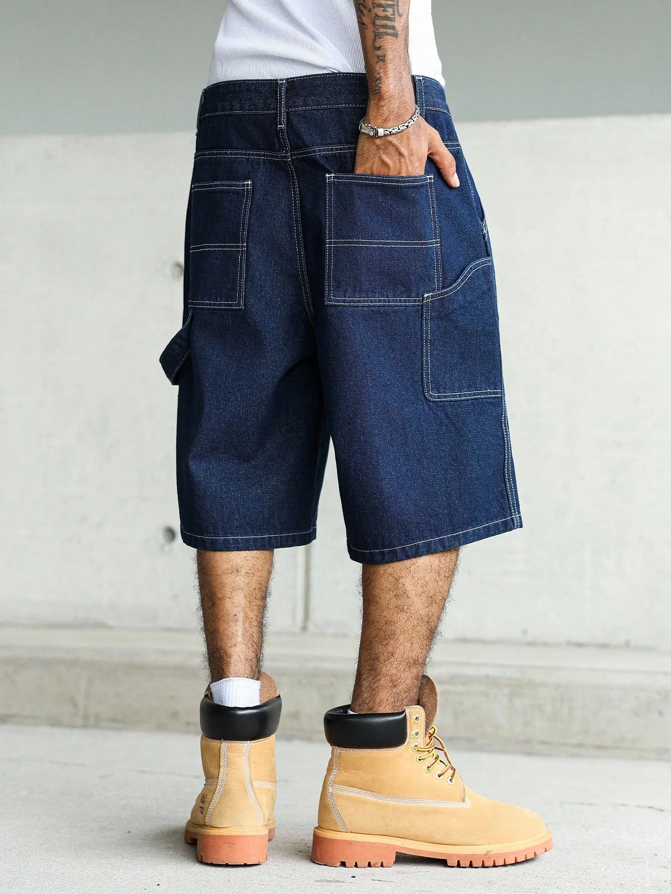 PANTALONES CORTOS VAQUEROS RELAXED HUDSON