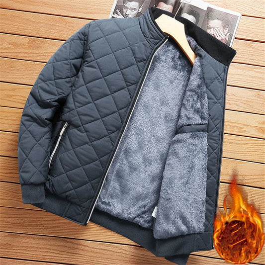 CHAQUETA BOMBER DE DIAMANTES KNOX