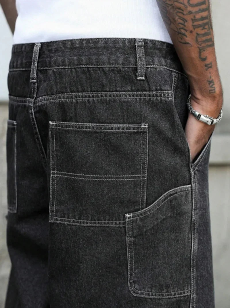 PANTALONES CORTOS VAQUEROS BAGGY ASHER