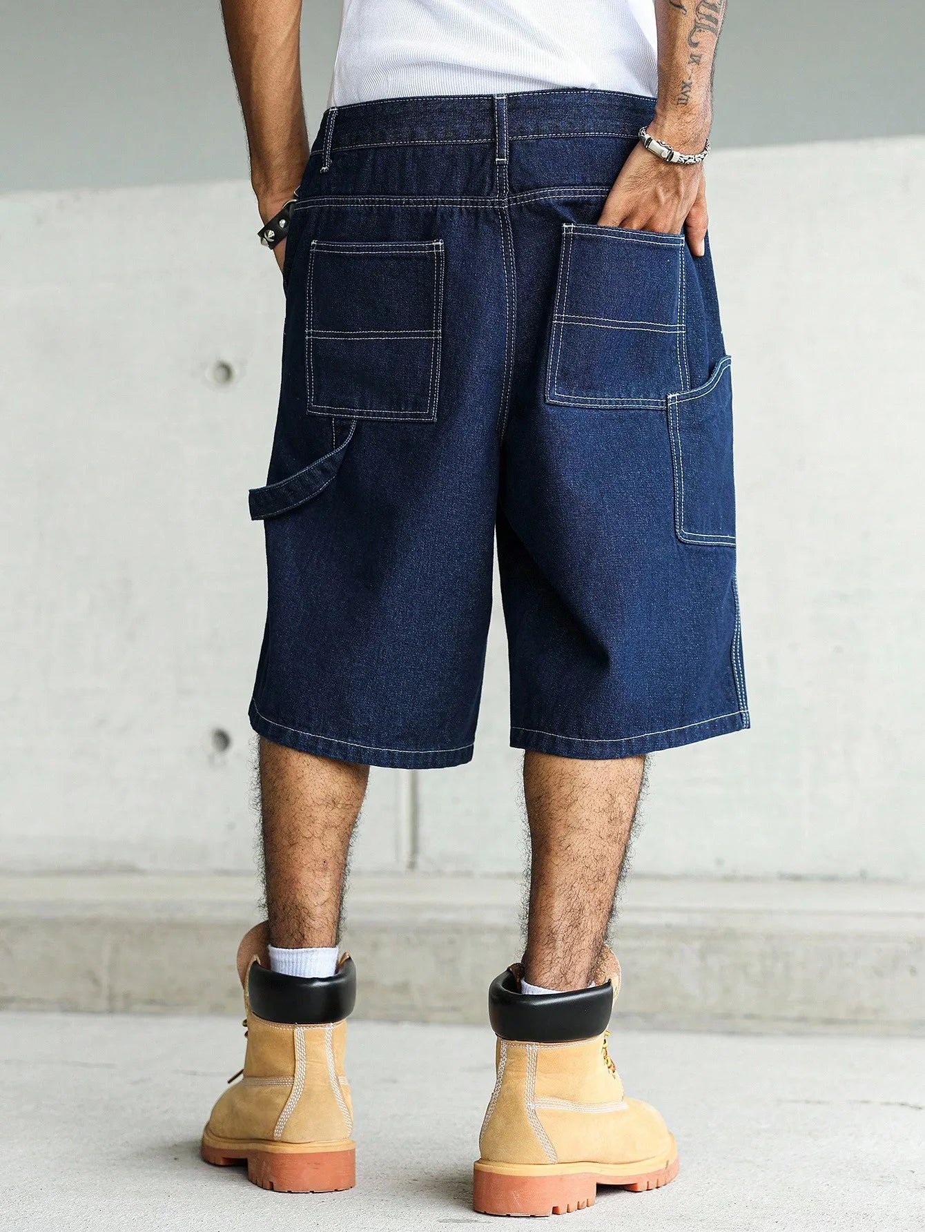 PANTALONES CORTOS VAQUEROS RELAXED HUDSON