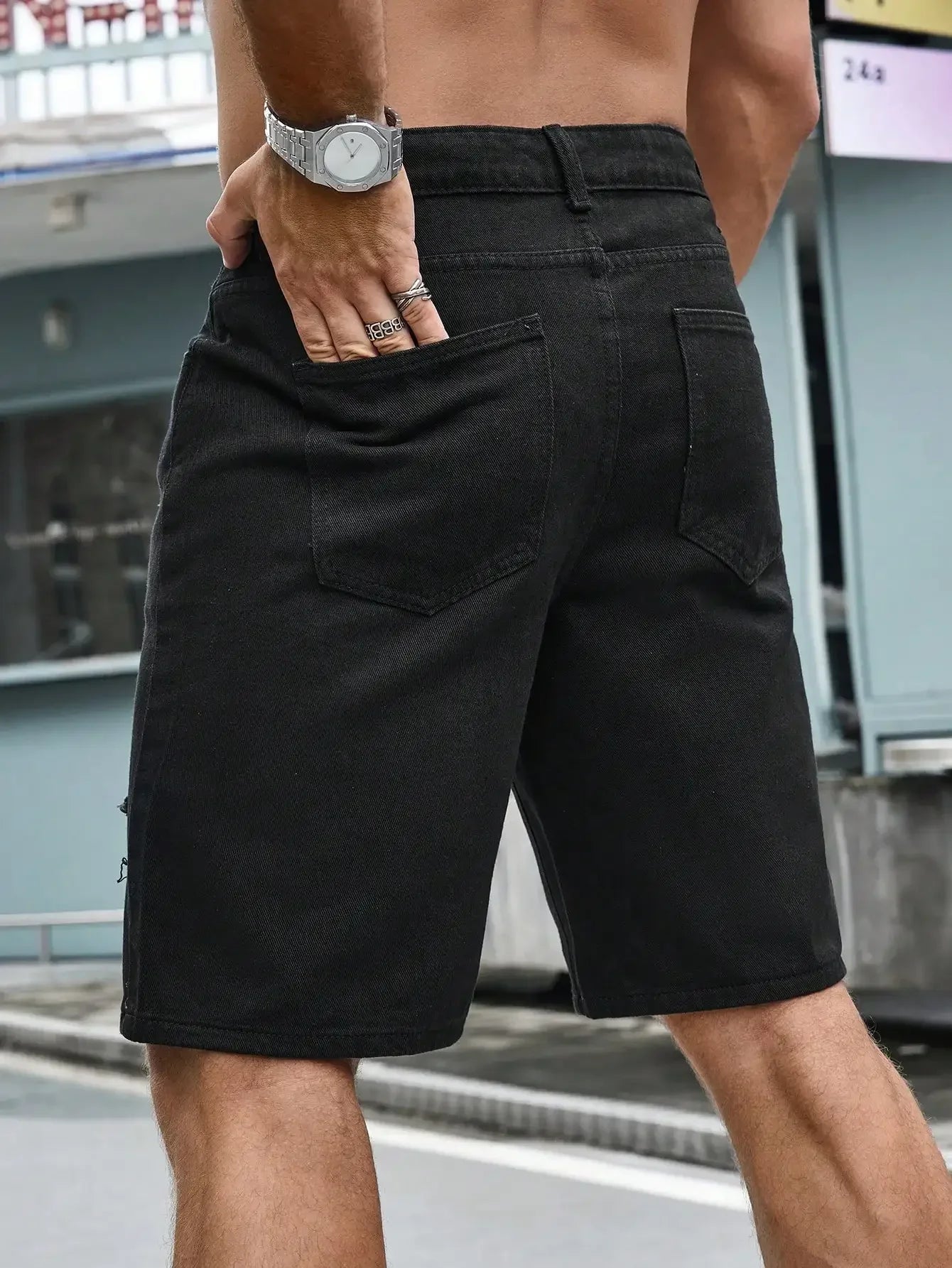 PANTALONES CORTOS VAQUEROS GRAYSON