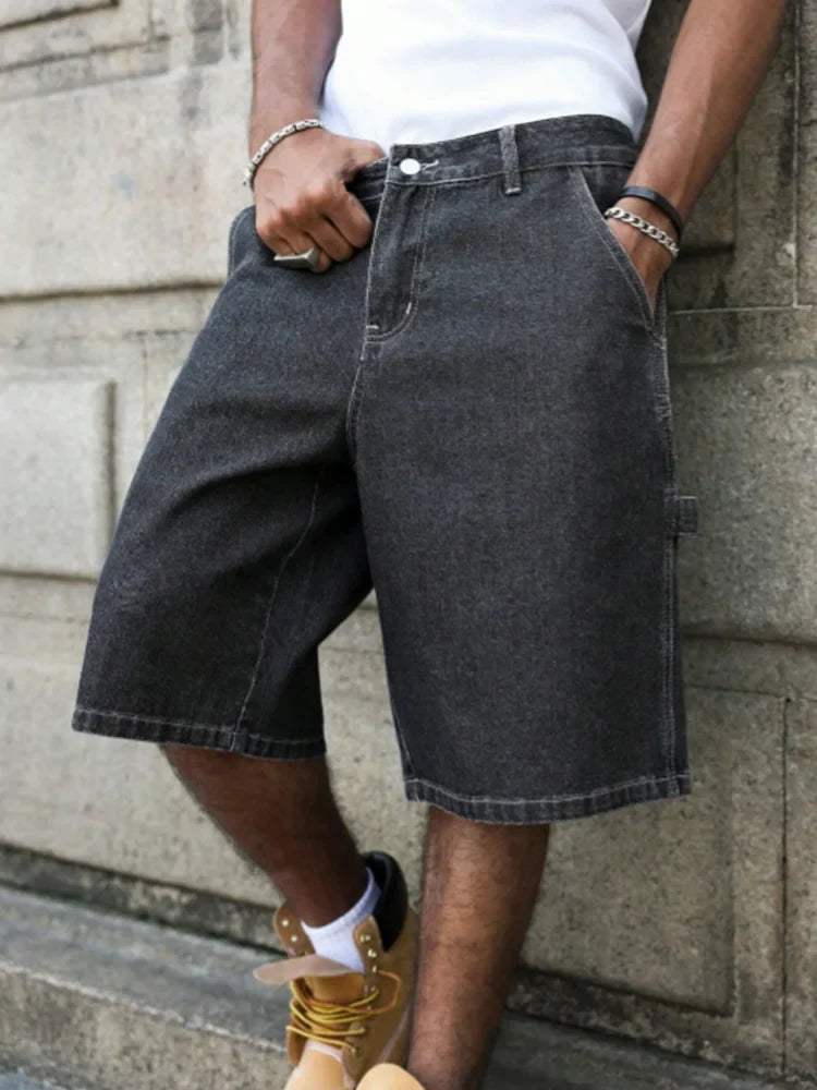PANTALONES CORTOS VAQUEROS BAGGY ASHER
