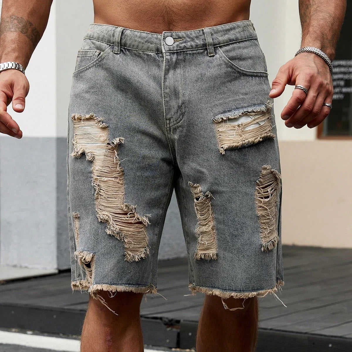 PANTALONES CORTOS VAQUEROS VINTAGE BROOKS