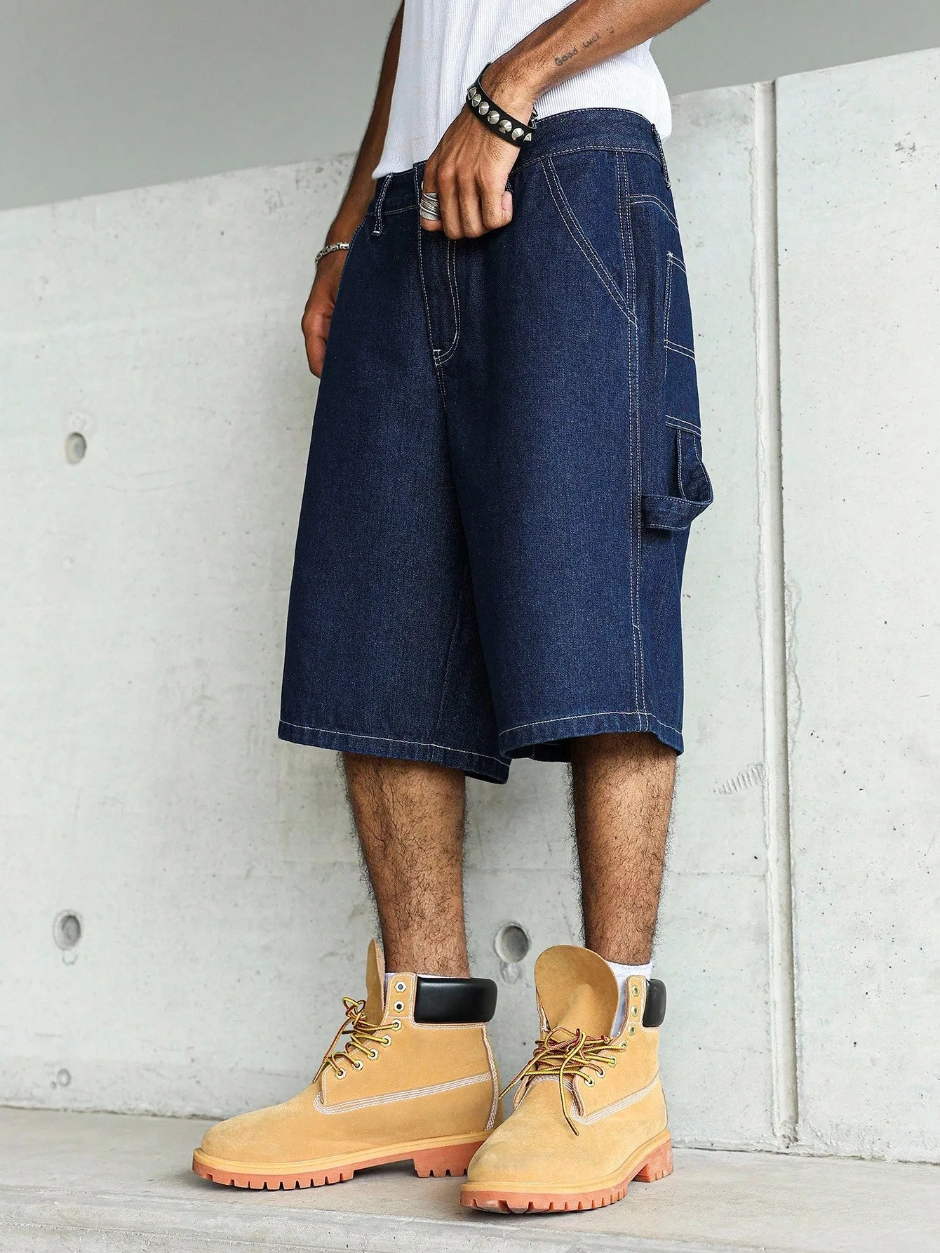 PANTALONES CORTOS VAQUEROS RELAXED HUDSON