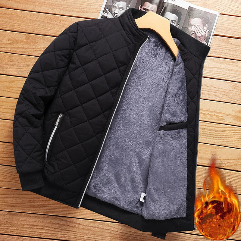 CHAQUETA BOMBER DE DIAMANTES KNOX