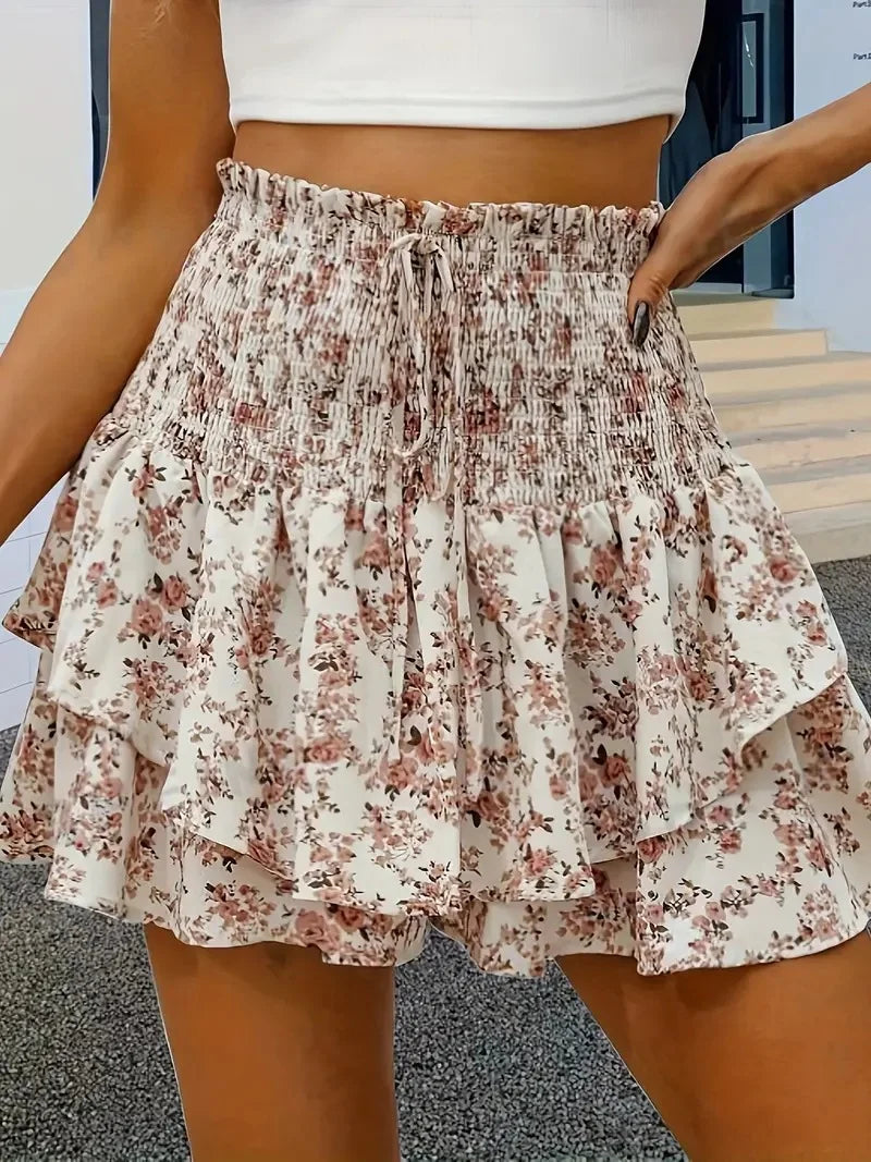 Women’s Floral Skort