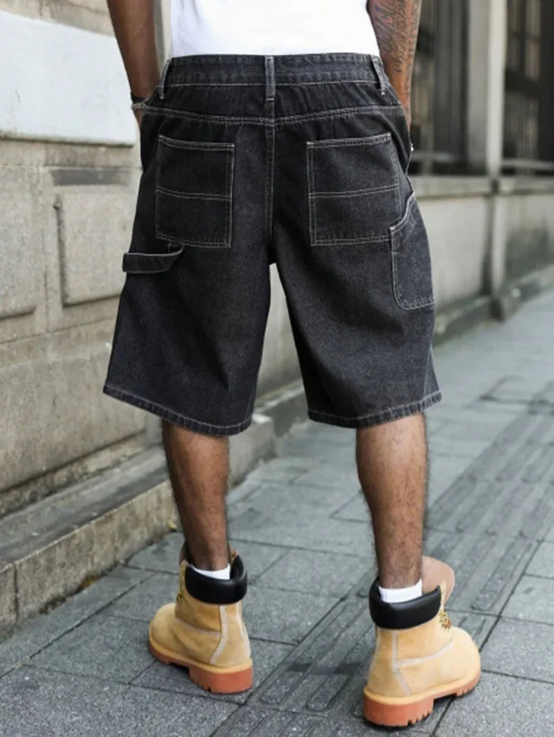 PANTALONES CORTOS VAQUEROS BAGGY ASHER