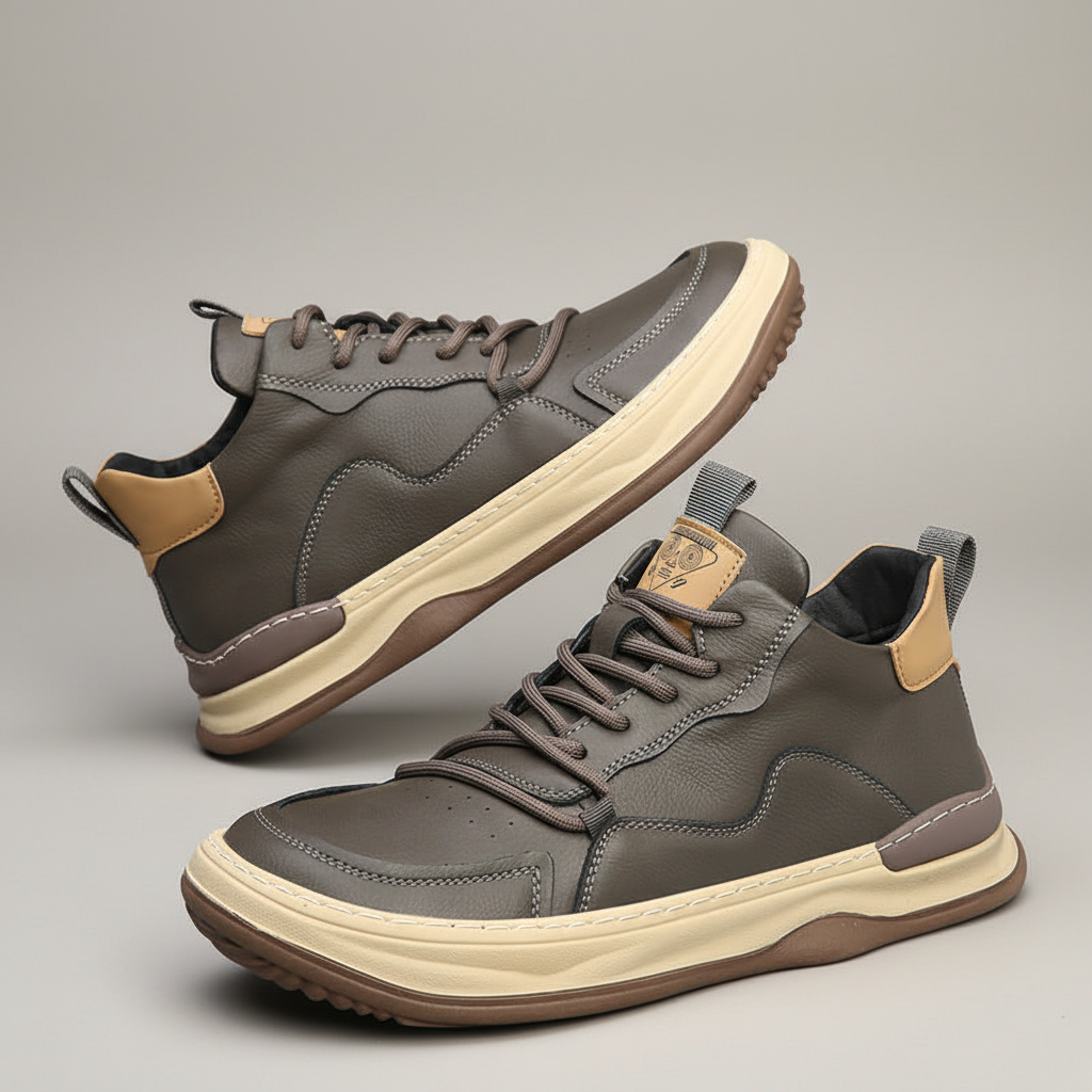 ZAPATILLAS DE CUERO ALESSANDRO
