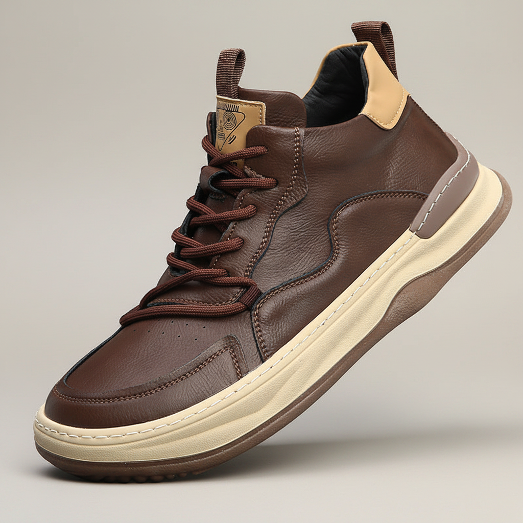 ZAPATILLAS DE CUERO ALESSANDRO
