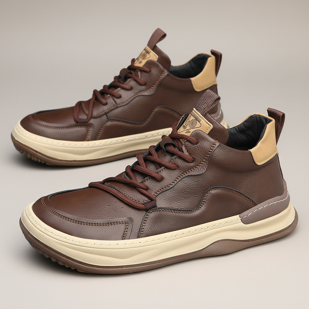 ZAPATILLAS DE CUERO ALESSANDRO