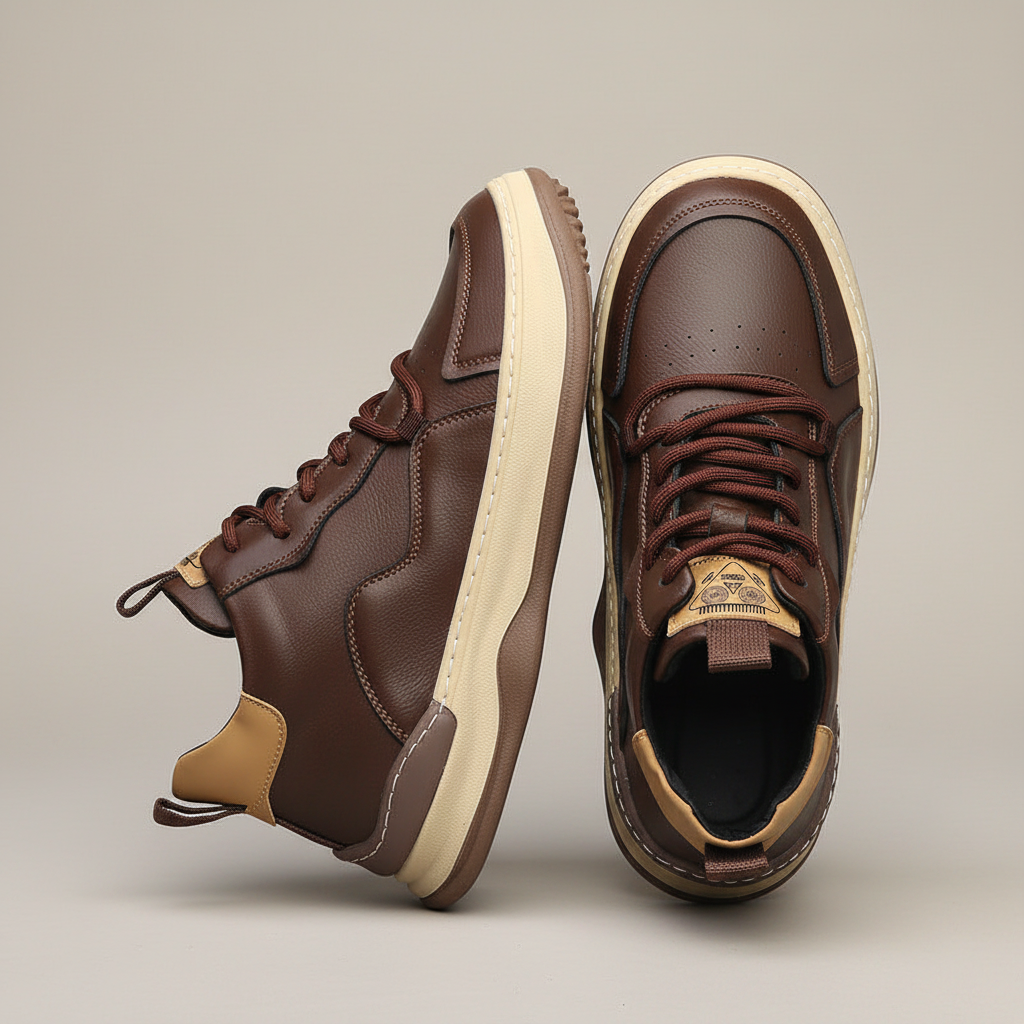 ZAPATILLAS DE CUERO ALESSANDRO