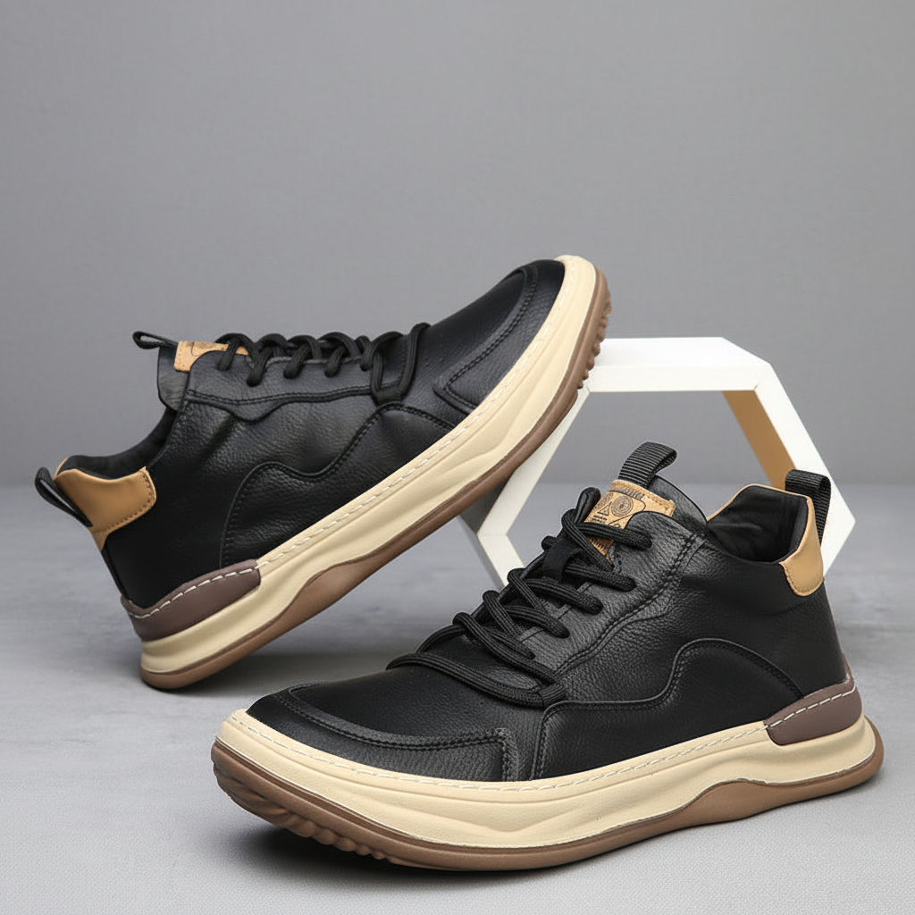 ZAPATILLAS DE CUERO ALESSANDRO