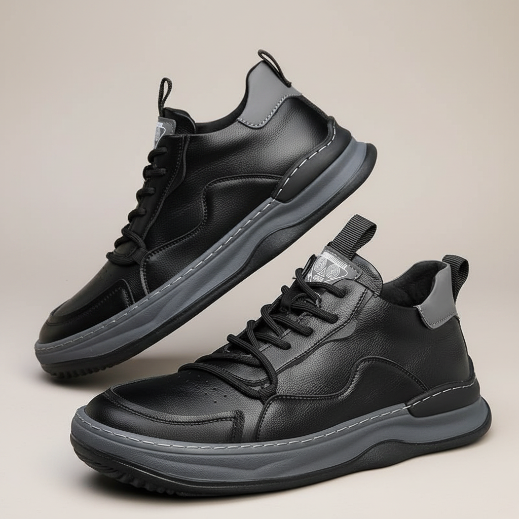 ZAPATILLAS DE CUERO ALESSANDRO
