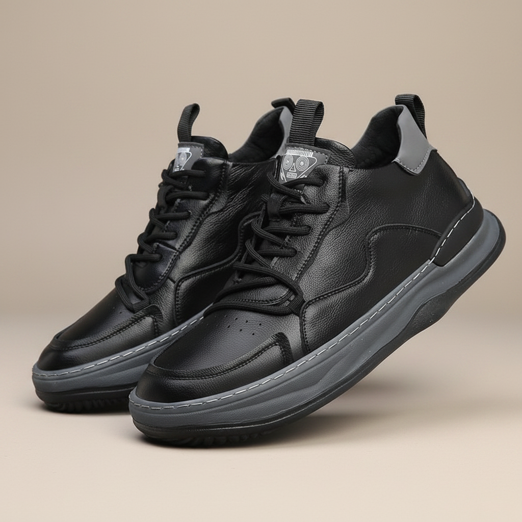 ZAPATILLAS DE CUERO ALESSANDRO