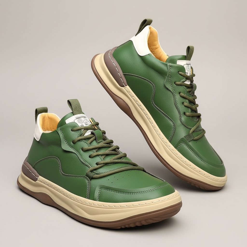 ZAPATILLAS DE CUERO ALESSANDRO