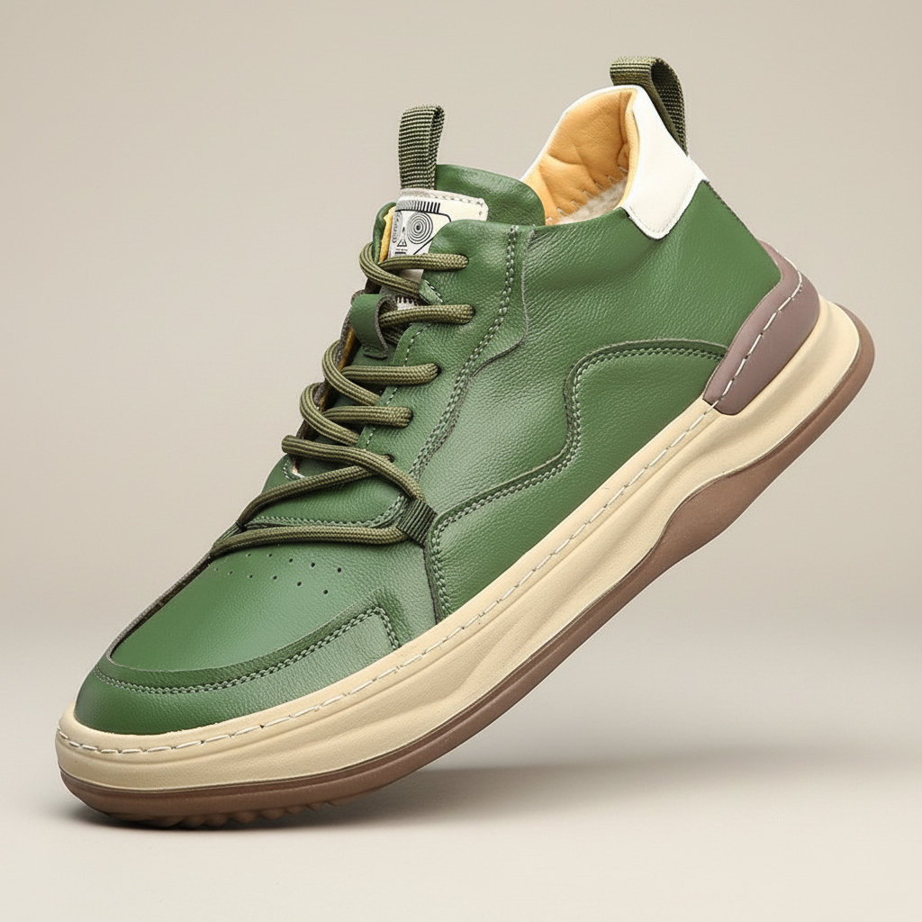 ZAPATILLAS DE CUERO ALESSANDRO