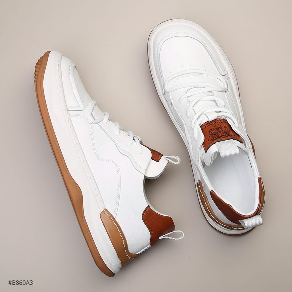 ZAPATILLAS DE CUERO ENZO