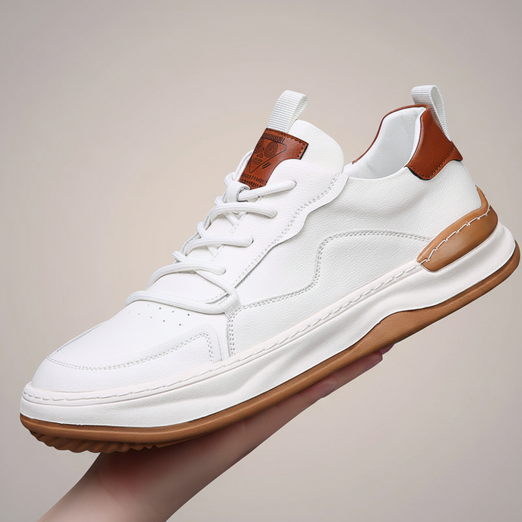 ZAPATILLAS DE CUERO ENZO
