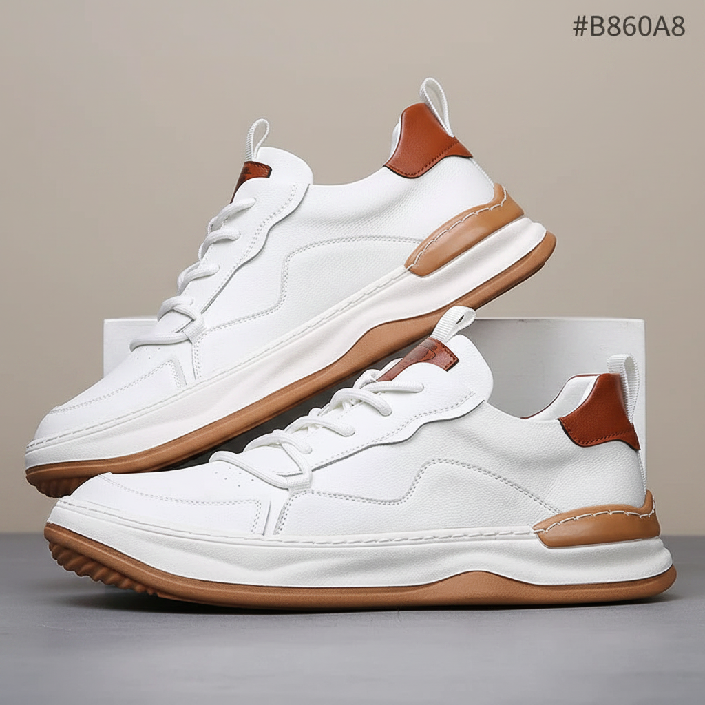 ZAPATILLAS DE CUERO ENZO