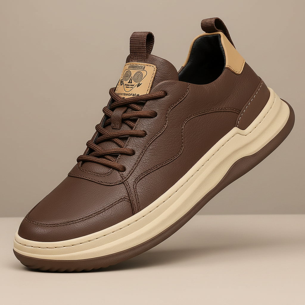 ZAPATILLAS DE CUERO ENZO