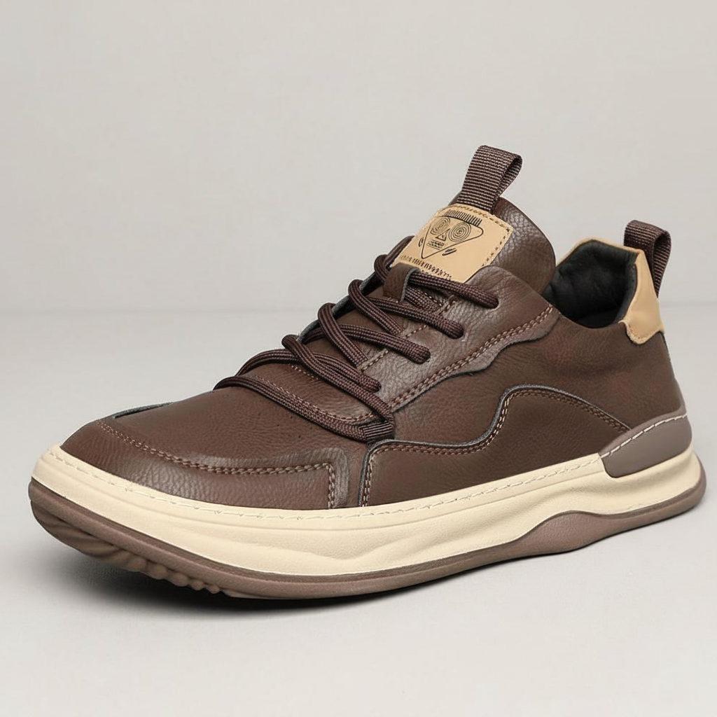 ZAPATILLAS DE CUERO ENZO