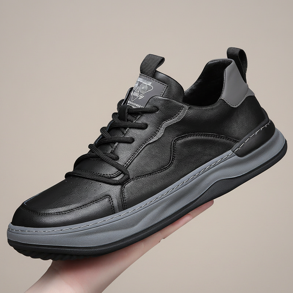 ZAPATILLAS DE CUERO ENZO