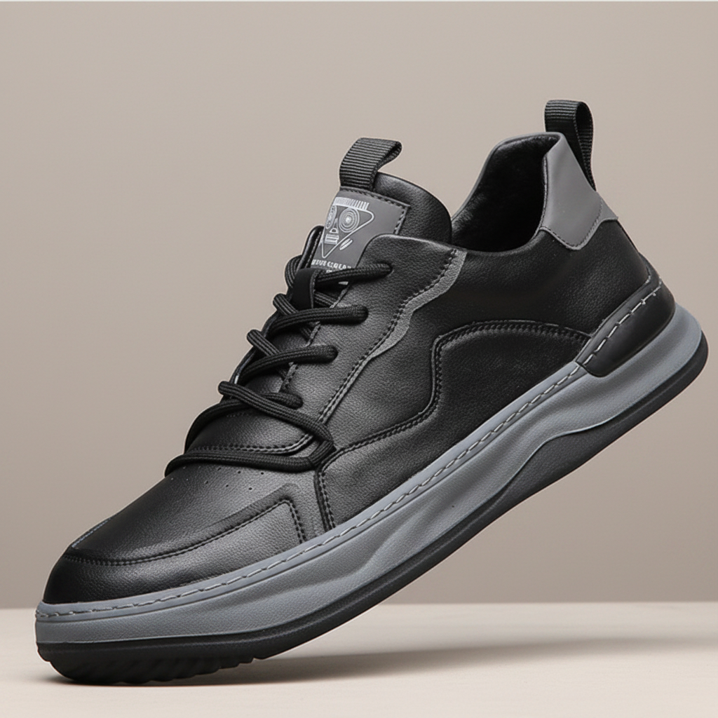 ZAPATILLAS DE CUERO ENZO