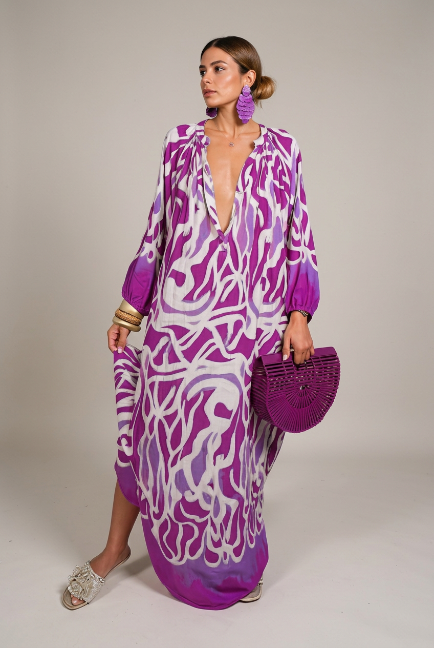 Vestido maxi elegante