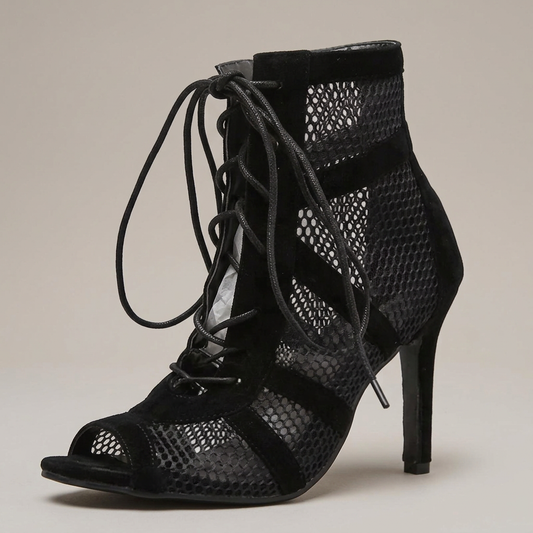 Tacones con cordones valentina