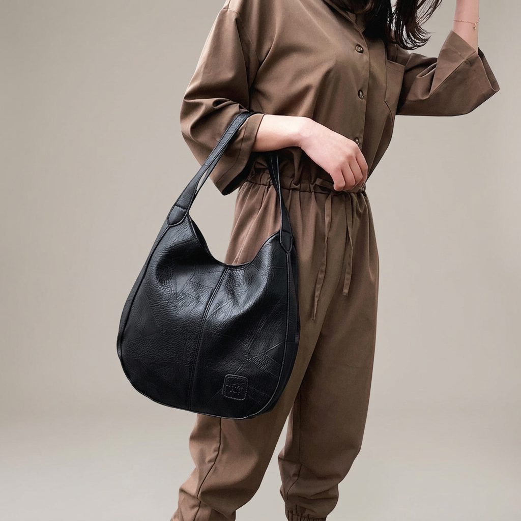 Giovanna | Bolso de mano de piel vegana