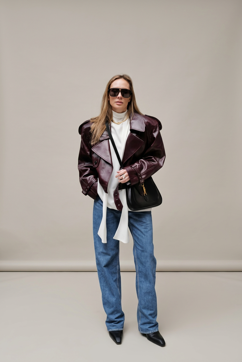 Chaqueta vintage elegante luis