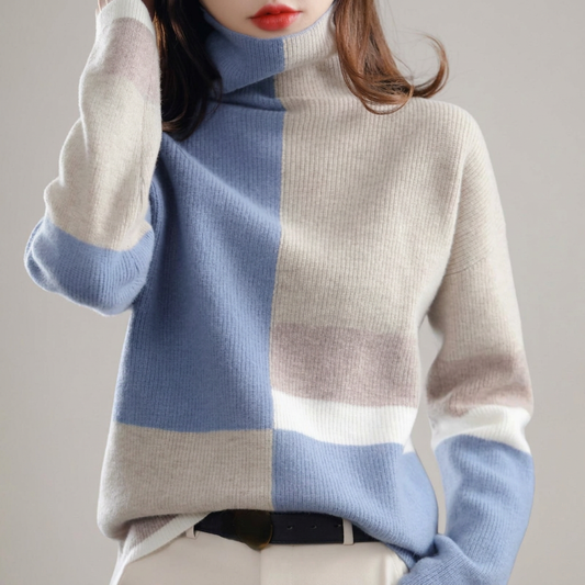 Jersey de cuello alto jennie