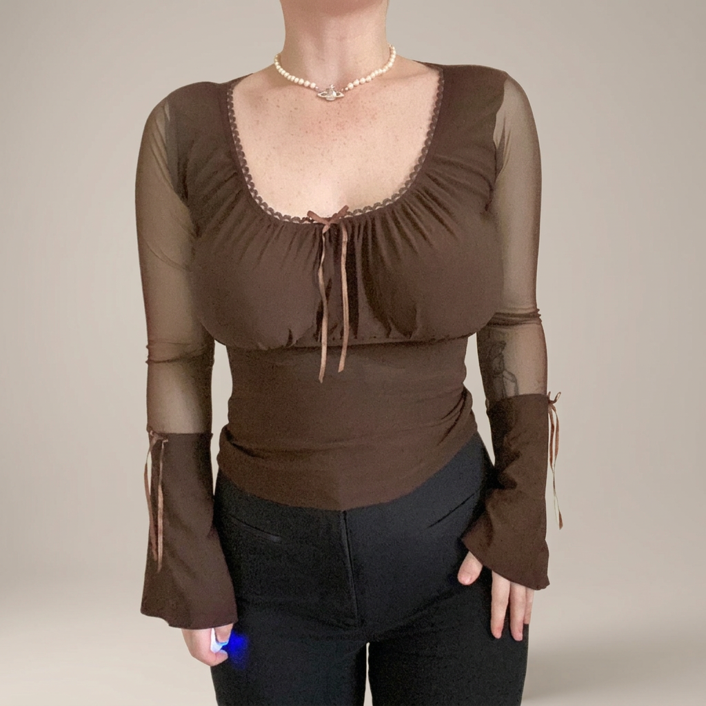 Top de malla anna